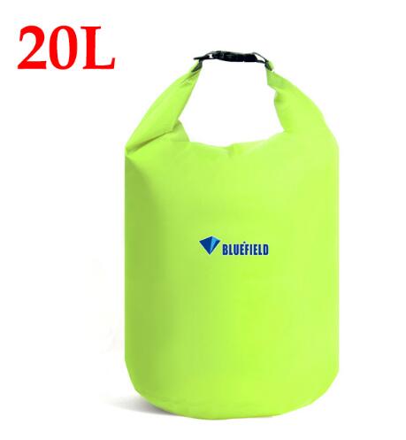 10L 20L Outdoor Swimming Waterproof Bag Camping Rafting Storage Dry Bag With Adjustable Strap Hook