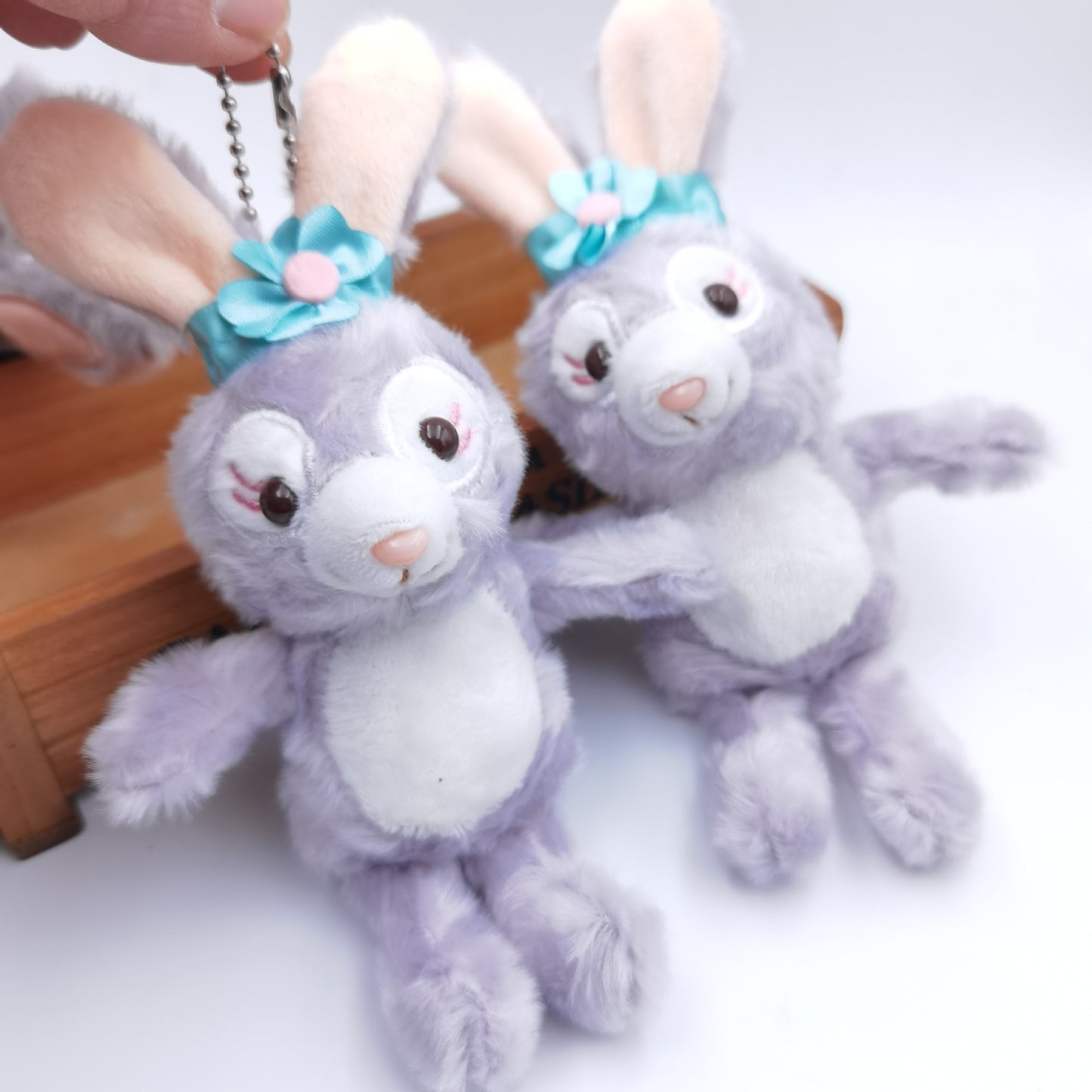 Net Red Ins Stellalou Plush Toy Doll Small Rabbit Pendant Cute Schoolbag Bag Pendant Keychain For Woman