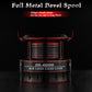 New Fishing Reels 1000-7000 Metal Spool 8kg Drag Power 5.2:1 Gear Ratio Spinning Reel Carp Fishing Reels For Saltwater Sea