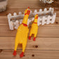 Venting the screams of the chicken, pinching the pointed screams of the chicken, cartoon creativity, parody, prank, screams of the chicken, strange screams of the chicken, pet sound toys