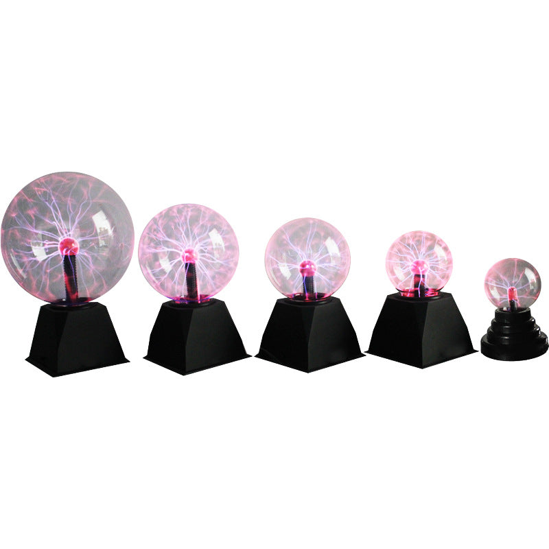 34568 inch USB Magic Lamp, Electrostatic Ball Light, Crystal Magic Ball, Magic Ion Ball, Lightning Glow Ball Voice Control