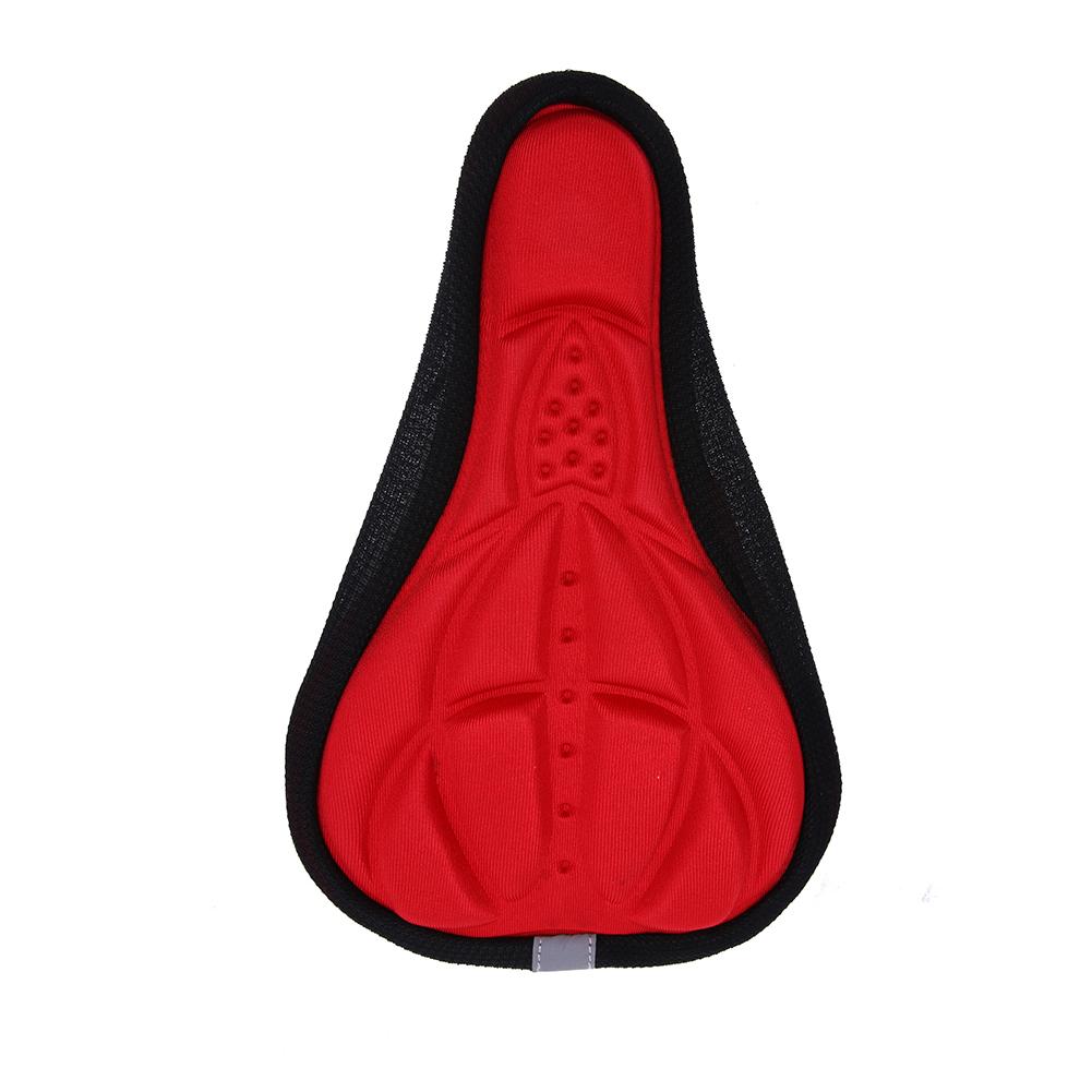 Mountain Bike Cycling Thickened Extra Comfort Ultra Soft Silicone 3D Gel Pad Cushion Cover Bicycle Saddle Seat
