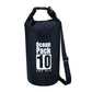 5L 10L 20L waterproof bag dry bag Sack Pouch Canoe Portable Dry Bags backpack for Boating Kayaking Camping Rafting HikingBicycle