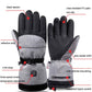 Intelligent Heating Gloves Full Fat Touch Screen Warm Waterproof Outdoor Motor Sports Electric Heating Ski Gloves