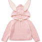 Children's Cute Rabbit Ears Oeuf Sweater Girl Baby Baby Hat Knitted Wool Clothing