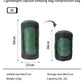 Camping and camping sleeping bag storage bag Lightweight capsule compression bag Travel clothing and miscellaneous storage bag 40D
