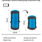 Camping and camping sleeping bag storage bag Lightweight capsule compression bag Travel clothing and miscellaneous storage bag 40D