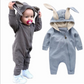 Spring Autumn Baby Rompers Cute Cartoon Rabbit Infant Girl Boy Jumpers Kids Baby Outfits Clothes