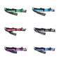 Anti Shock Walking Stick Telescopic Baton Trekking Stick Ultralight Aluminum Alloy Tactical Walking Canes 5-Section 1Piece