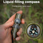 7 in 1 Survival Whistles Survival Whistle Emergency Emergency Whistles with Compass and Thermometer for Outdoor Hiking Camping