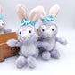 Net Red Ins Stellalou Plush Toy Doll Small Rabbit Pendant Cute Schoolbag Bag Pendant Keychain For Woman