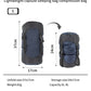Camping and camping sleeping bag storage bag Lightweight capsule compression bag Travel clothing and miscellaneous storage bag 40D