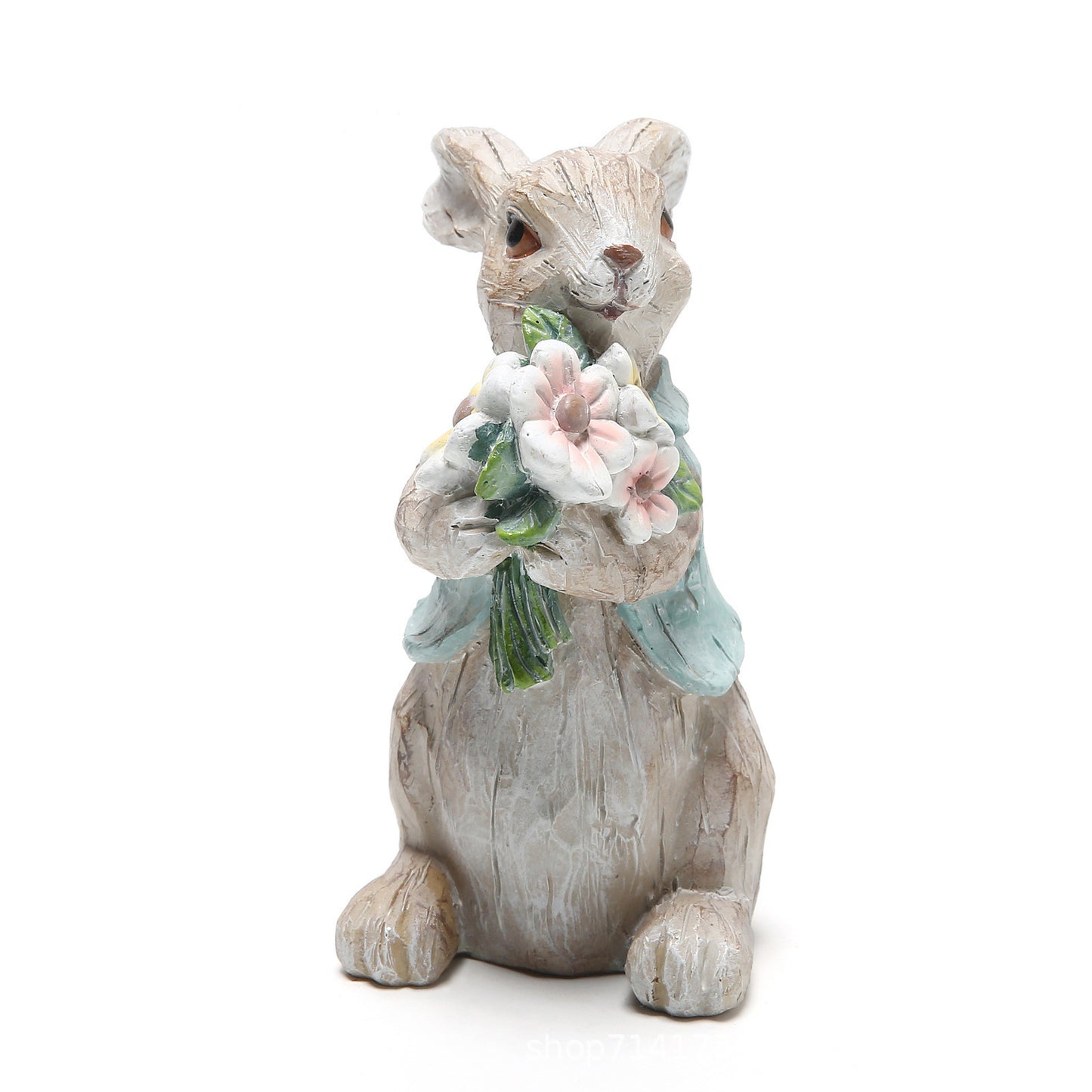 Easter Bunny Ornament Wholesale Home Desktop Resin Craft Ornament Garden Ornament