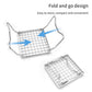 Outdoor Camping Mini Grill Portable Integrated BBQ Grill Stainless Steel Folding Oven Fire Table