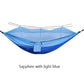 Bourette spinning 210T Nylon Hammock Outdoor Anti-mosquito Hammock Outdoor Camping Goods Bed Bearing