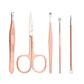 Rose Gold Nail Art Tool Set 16-piece Nail Clippers Nail Clipper Set Beauty Set Decoration Tools