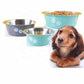 Non-slip Dog Bowls For Small Medium Large Dog Feeder Bowls And Drinkers Stainless Steel Pet Feeders Pets Dogs Accessories