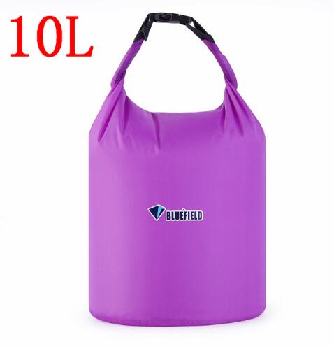 10L 20L Outdoor Swimming Waterproof Bag Camping Rafting Storage Dry Bag With Adjustable Strap Hook