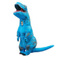 Cosplay Halloween Party Game Adult Children Inflatable Suit Tyrannosaurus Rex Dinosaur Inflatable Clothes Show Props