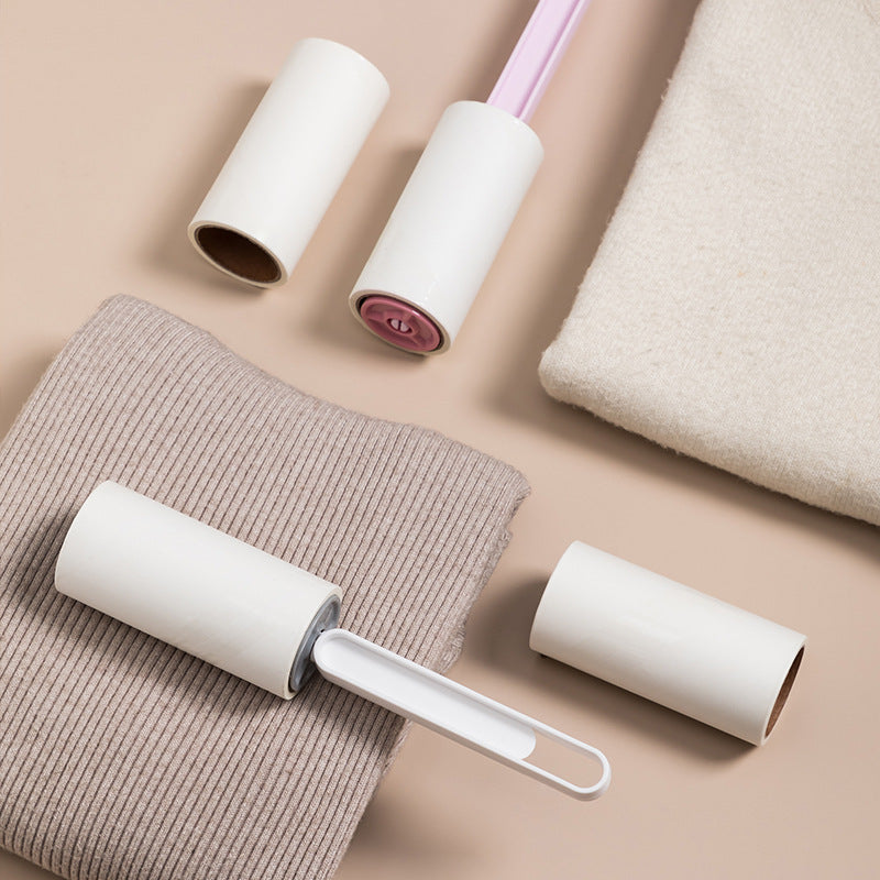 Household Roller Sticker Dipped In Hair Roll Paper Clothes To Remove Hair And Hair Removal Clothes Dust Removal Replacement Paper Tearable Felt Roller Brush
