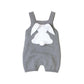 Baby Rompers Clothes Bunny Rabbit Knitted New Born Boys Girls Jumpsuits One Piece Infant Bebes Kids Easter Outfit Cartoon Costum
