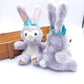 Net Red Ins Stellalou Plush Toy Doll Small Rabbit Pendant Cute Schoolbag Bag Pendant Keychain For Woman