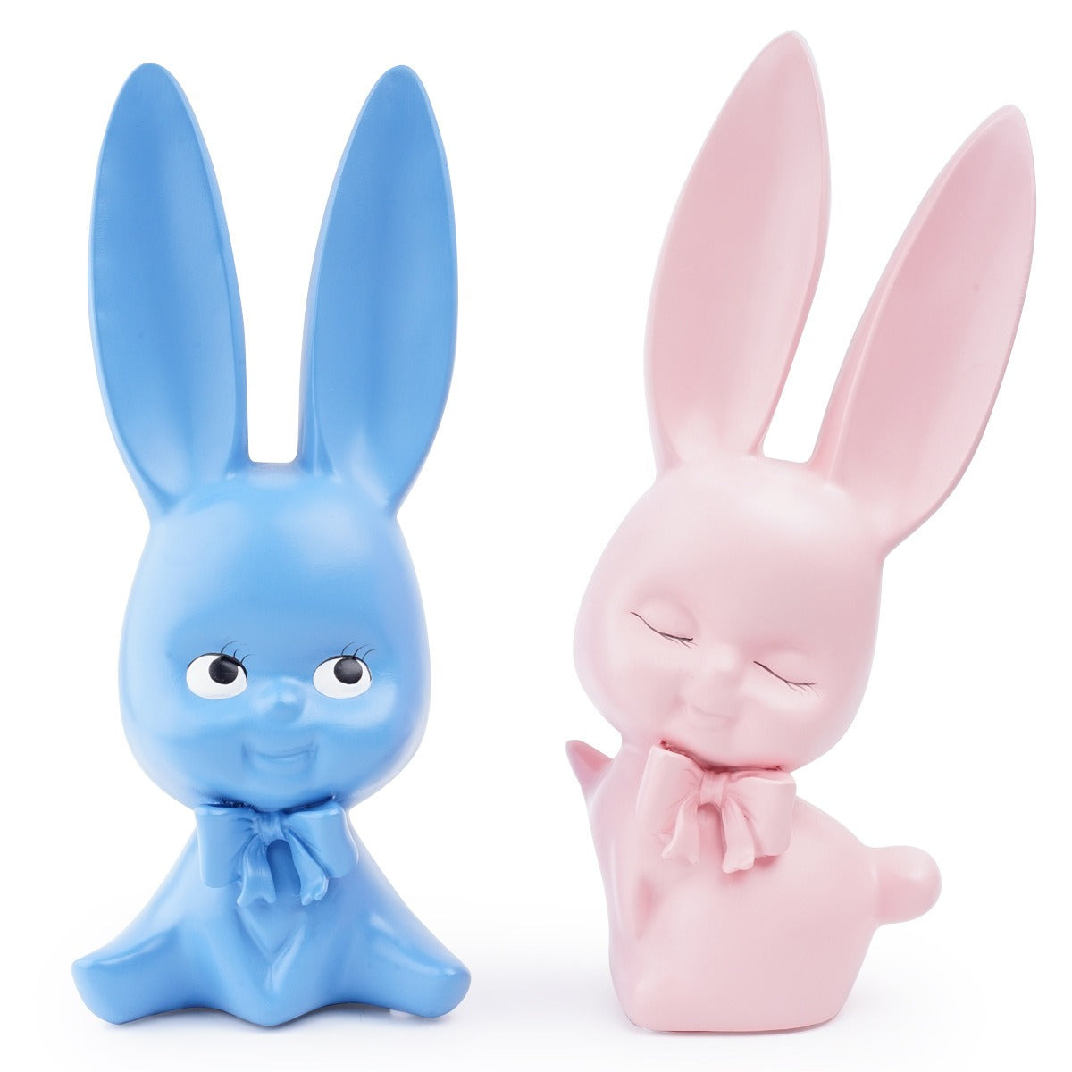 Minimalist rabbit home decoration resin ornaments