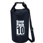 5L 10L 20L waterproof bag dry bag Sack Pouch Canoe Portable Dry Bags backpack for Boating Kayaking Camping Rafting HikingBicycle