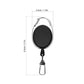 Retractable Key Chain Reel Badge Holder Fly Fishing Zinger Retractor with Quick Release Spring Clip Fishing Accessories