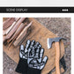 Outdoor 800 degree heat resistant gloves, thermal insulation and anti scald gloves, silicone BBQ barbecue oven thickened gloves
