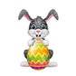 Reflective honeycomb lattice soft magnetic car sticker Easter Easter egg rabbit Santa Claus