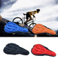 Mountain Bike Cycling Thickened Extra Comfort Ultra Soft Silicone 3D Gel Pad Cushion Cover Bicycle Saddle Seat