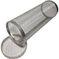 Rolling Grilling Basket Metal BBQ Barbecue Basket Net Portable Outdoor Camping Barbecue Rack Kitchen Gadgets