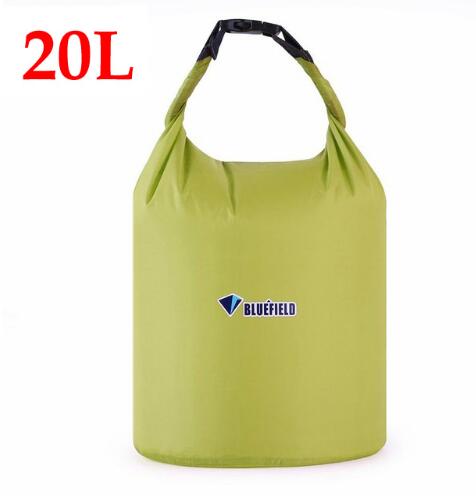 10L 20L Outdoor Swimming Waterproof Bag Camping Rafting Storage Dry Bag With Adjustable Strap Hook