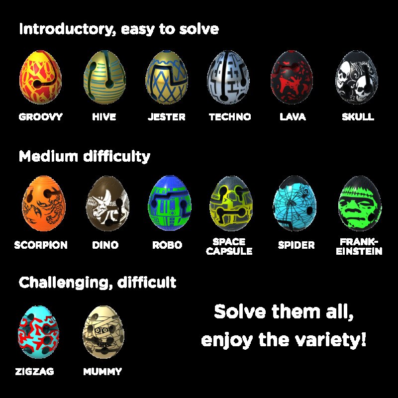 Maze eggs easter egg Children's Puzzle Maze Ball Toy Magic Maze Ball Magic Intellect Ball Creative