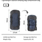 Camping and camping sleeping bag storage bag Lightweight capsule compression bag Travel clothing and miscellaneous storage bag 40D