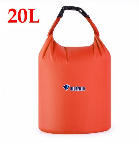 10L 20L Outdoor Swimming Waterproof Bag Camping Rafting Storage Dry Bag With Adjustable Strap Hook