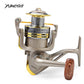YUMOSHI 8 BB Fish ratio 5.1:1 1000-7000 Series Spinning Fishing Reel Crank Handle Carp Steering