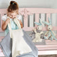 New Rabbit Ears Blanket Three Dimensional Rabbit Blanket Children's Knitted Blanket Baby Blanket