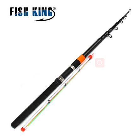 Fish King Telescopic feeder rod 3.0m-3.9m 2 Section C.W 120g Extra Heavy Fishing Rods 60% Carbon Fiber Feeder