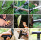 Climbing Stick Multi-Function Sickle Harpoon T-Shaped Four Section Stick Six Section Stick With Knife Tool Vehicle Outdoor Supplies
