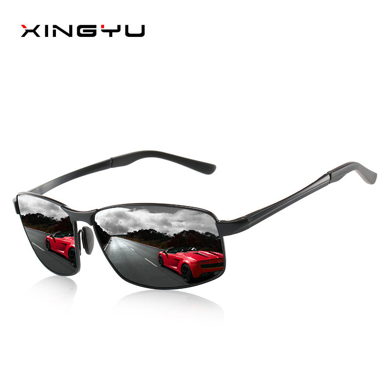 Men's polarized sunglasses square sunglasses series drivers outdoor fishing sunglasses factory direct XY203
