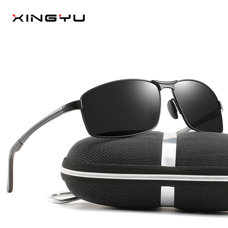 Men's polarized sunglasses square sunglasses series drivers outdoor fishing sunglasses factory direct XY203