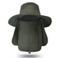 Fisherman hat male sun hat summer outdoor quick-drying sunscreen hat fishing breathable sun hat female face cap 9073