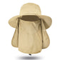 Fisherman hat male sun hat summer outdoor quick-drying sunscreen hat fishing breathable sun hat female face cap 9073
