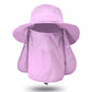 Fisherman hat male sun hat summer outdoor quick-drying sunscreen hat fishing breathable sun hat female face cap 9073