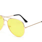 Sunglasses Colorful Toad Glasses Pilot Men And Women Models 3025 Color Film Reflective Sunglasses