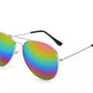 Sunglasses Colorful Toad Glasses Pilot Men And Women Models 3025 Color Film Reflective Sunglasses
