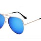 Sunglasses Colorful Toad Glasses Pilot Men And Women Models 3025 Color Film Reflective Sunglasses