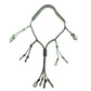 Hunting Decoy Rope Hunting Duck Call Lanyard Cord Hunter Game Whistle Lanyard Hunting Decoy Rope with 12 Adjustable Loops Rings